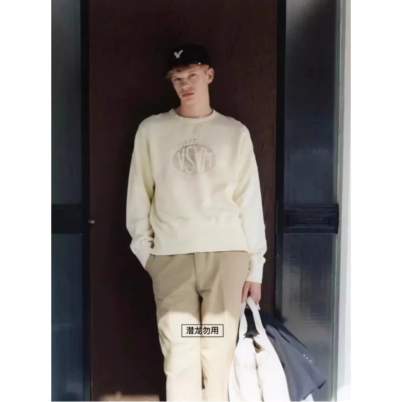 VISVIM WMV 24ss COURT SWEAT L/S CRASH washed and distressed sweatshirt