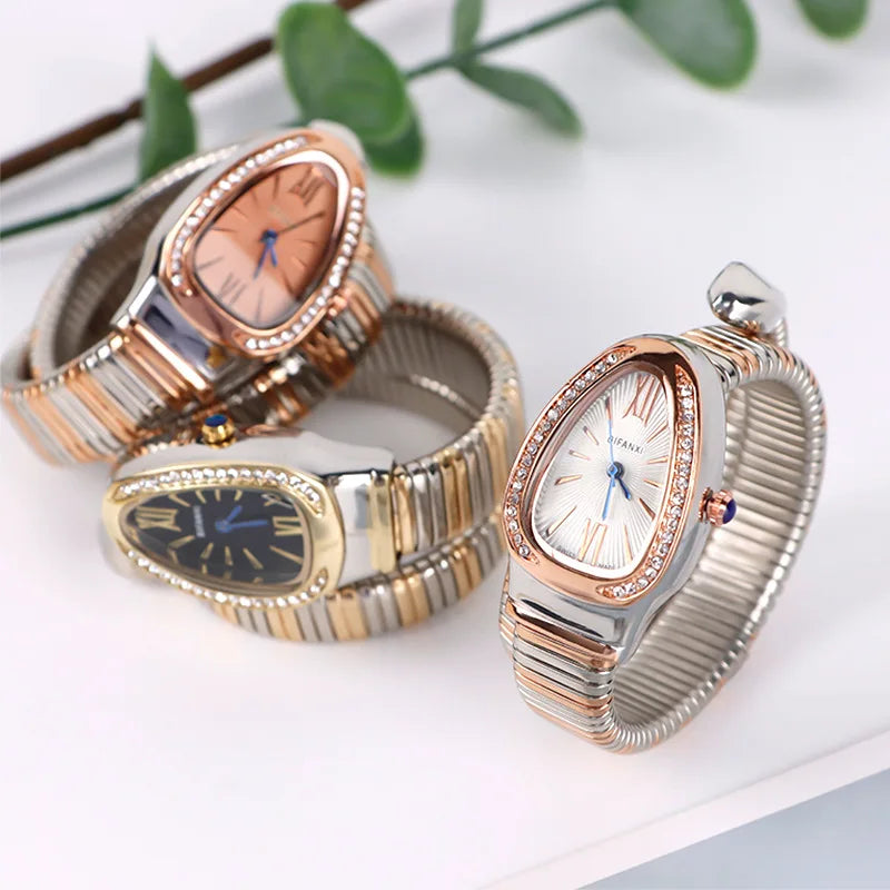 Ladies Bracelet Diamond Watches Brand Luxury Quartz Fashion Creative Women Clock High Quality Gifts Relojes Para Mujer