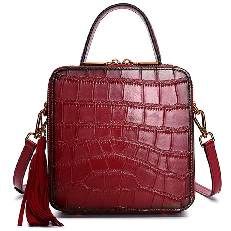 leather bag for women messenger bag Mini messenger bag 3088