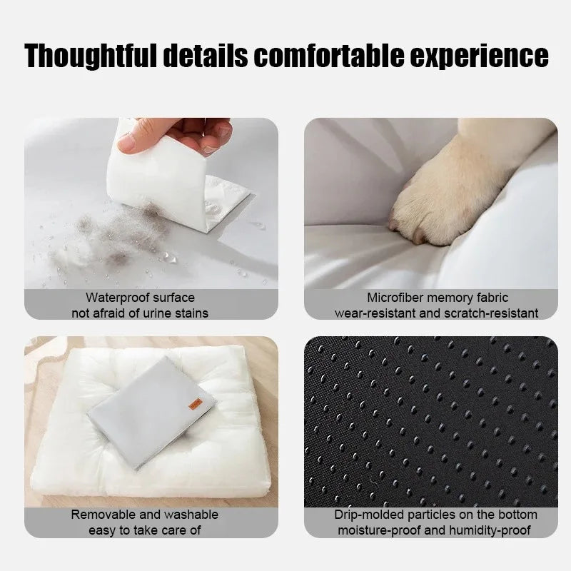 Waterproof Dog Bed Pet Sleeping Mat Small Medium Big Large Dog Cat Pet Sofas Beds Kennel House Pets Products 반려견 집 pet bed