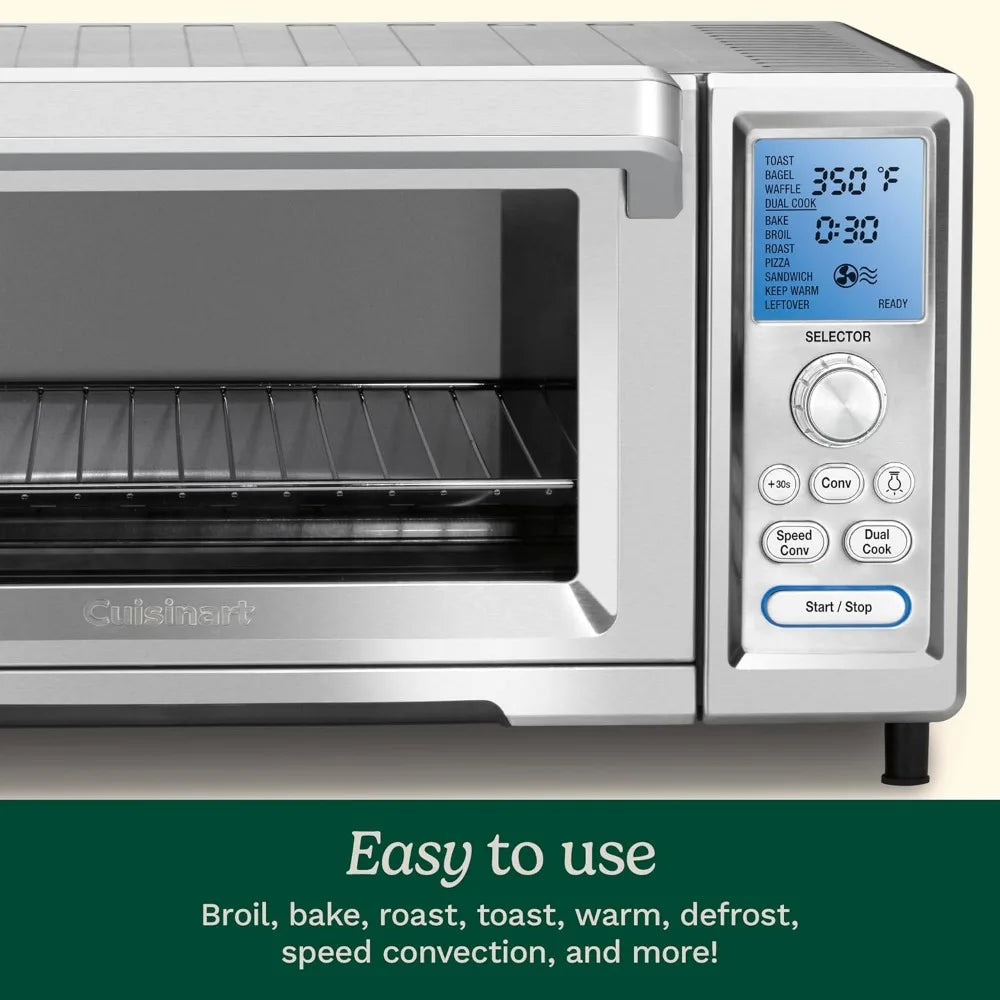 Convection Toaster Oven, Stainless Steel, 16.93"D x 20.87"W x 11.42"H, TOB-260N1