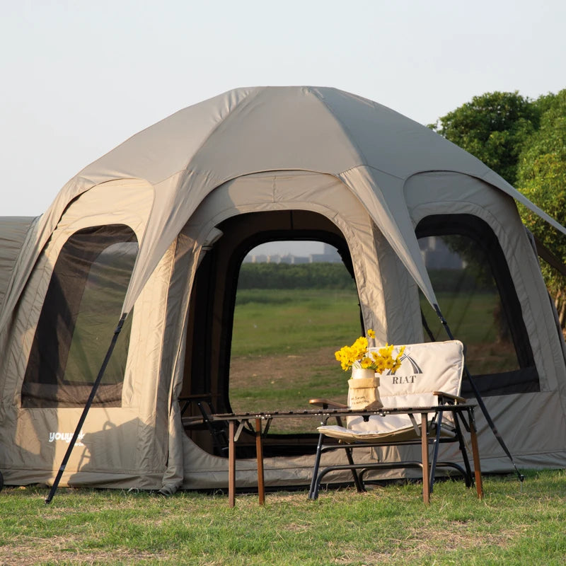 Large safari outdoor inflatable party tent Luxury event tents for sale