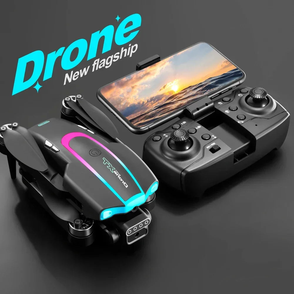 New XT105 Drone 5G WiFi FPV Brushless Motor GPS Return 8K HD Dual Camera 360° Laser Obstacle Avoidance RC Quadcopter Drone Toys