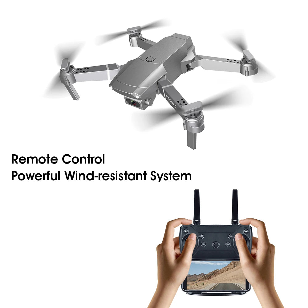 Drone 4k Profesional Wide Angle 4K WIFI Drones Video Live Recording Quadcopter